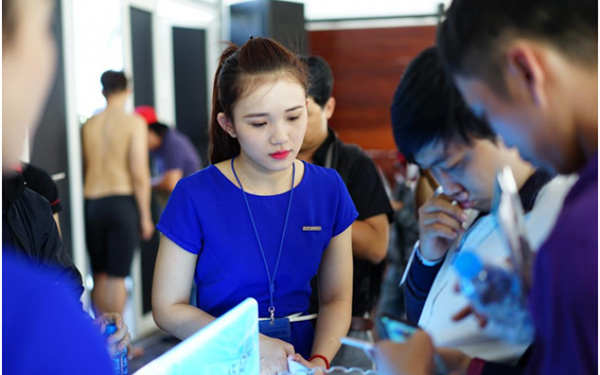 PG giới thiệu sản phẩm trong các sự kiện được tổ chức