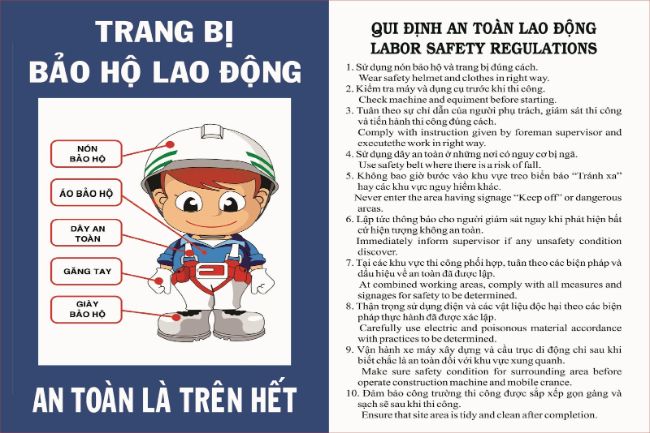 nội quy an toàn lao động