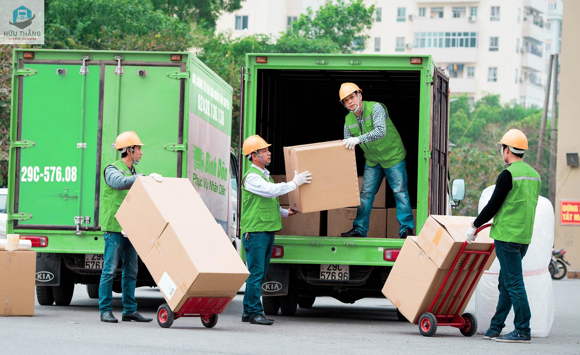 Giá dịch vụ bốc xếp hàng hoá tại Nhân Lực Phát Đạt