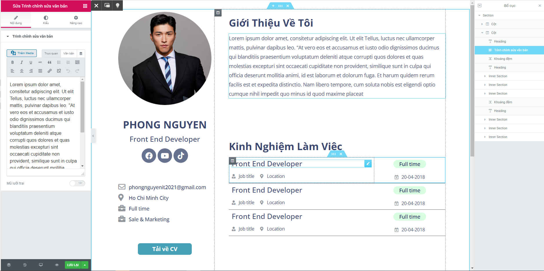 Cách viết CV đúng là hạn chế đưa các thông tin cá nhân riêng tư vào